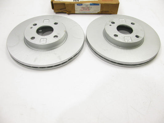 (2) NEW - OEM Ford F2CZ-1125-A Front Disc Brake Rotor - FOR FACTORY 13'' WHEELS