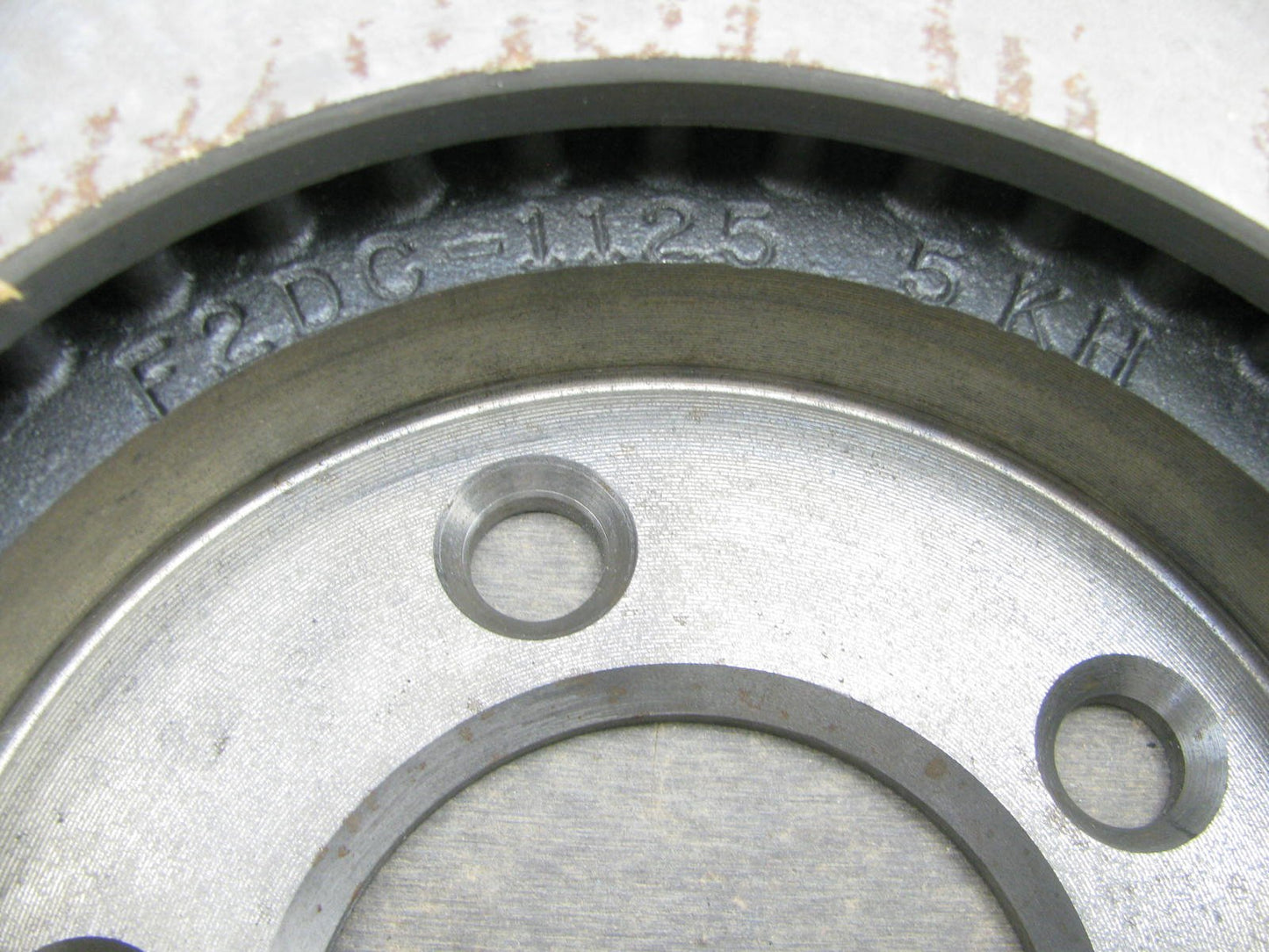 New OEM Genuine Ford F2DZ-1125-A Front Disc Brake Rotor Minor Surface Rust