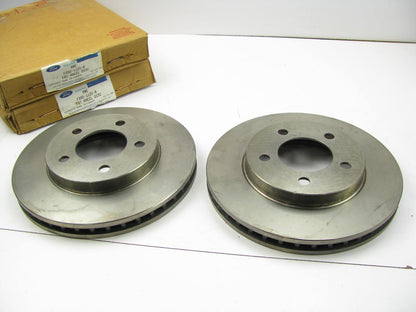 (2) Ford F2DZ-1125-B Disc Brake Rotors 1991-93 Taurus Sable 1991-92 Continental