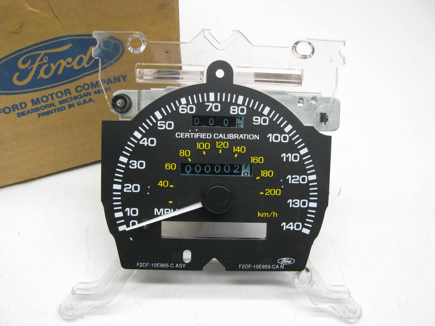 NEW - OEM Ford F2DZ-17255-A Speedometer Gauge 140MPH 1992-1993 Taurus POLICE