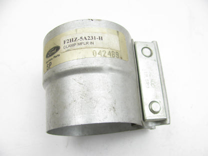 NEW - OEM Ford Heavy Duty Muffler Inlet Pipe Exhaust Clamp 2.75'' Stainless Steel
