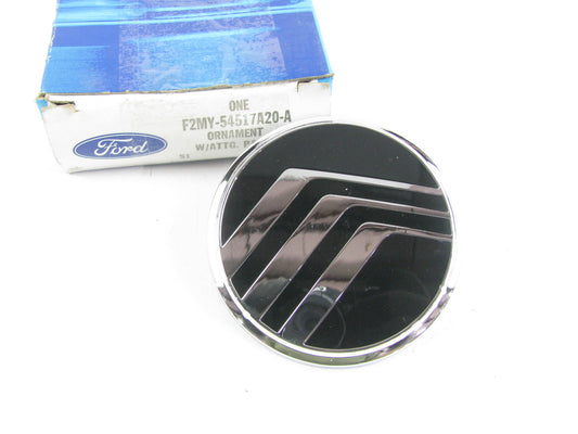 NOS - OEM Ford F2MY-54517A20-A Side Roof Pillar Sail Emblem 92-96 Grand Marquis