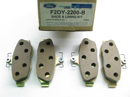 New OEM Rear Disc Brake Pads For 89-92 Thunderbird Cougar F2OY-2200-B