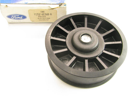Ford F2SZ-6C348-A Engine Belt Tensioner Pulley 1991-1993 Thunderbird Cougar 5.0L