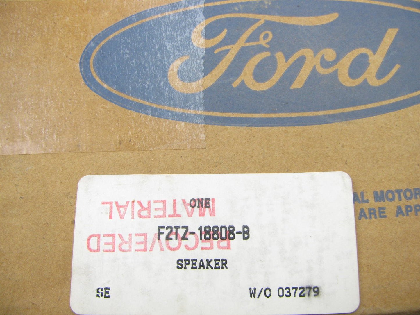 NOS - OEM Ford F2TZ-18808-B Rear Original Factory Speaker 1992-1996 Bronco