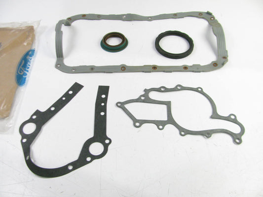 NEW OEM Ford F2TZ-6E078-B Lower Oil Pan Gasket Set 1993-1994 Ford Ranger 3.0L V6