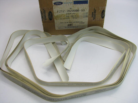 NOS OEM Ford F2TZ-7820000-GD Upper Stripe Kit - 1993 Explorer Mocha Medium Lite
