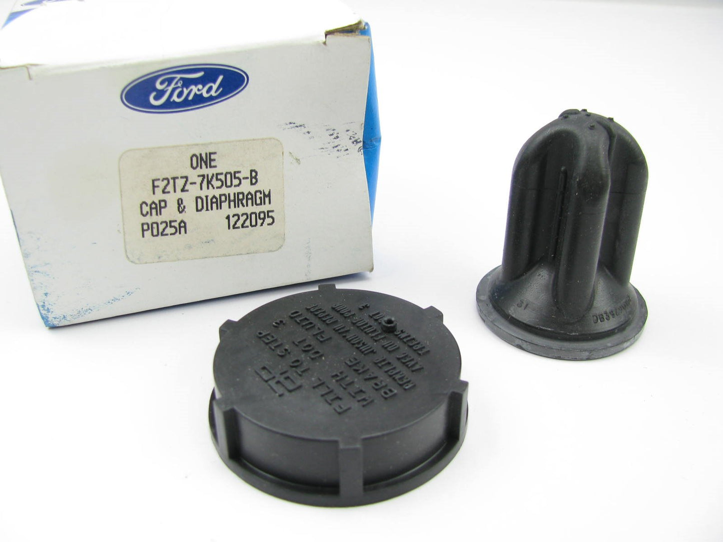 NEW - OEM Ford F2TZ-7K505-B Clutch Reservoir Cap & Diaphragm 1983-91 F-150/350