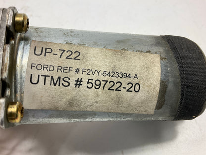 REMAN. Genuine OEM Ford F2VY-5423394-AX Power Window Motor - Front Right