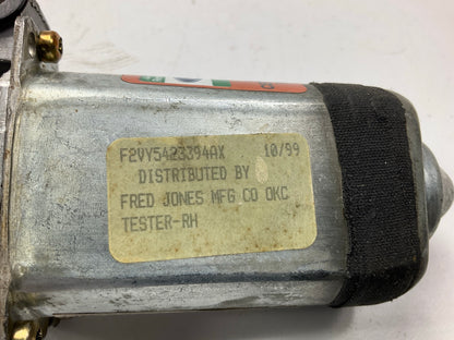 REMAN. Genuine OEM Ford F2VY-5423394-AX Power Window Motor - Front Right