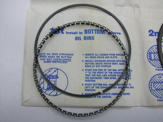 DOES (2) PISTONS - OEM Ford F2ZZ-6148-A STANDARD SIZE Piston Rings 86-95 Mustang