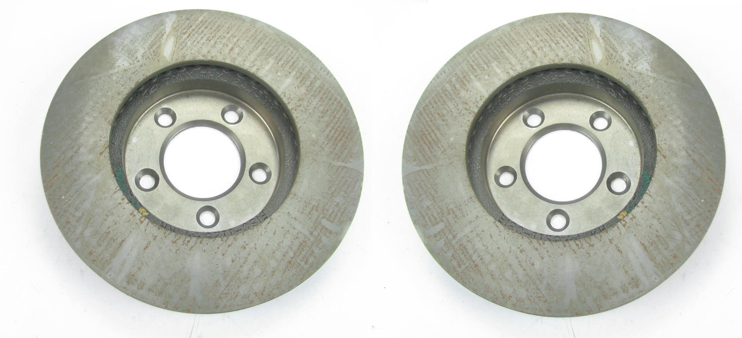 (x2) NOS OEM Ford Front Brake Rotors F30Y-1125-A