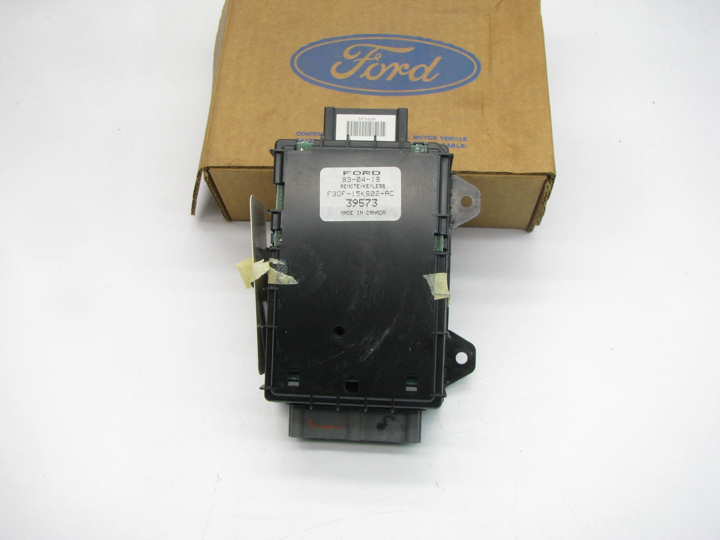 NEW - OEM FORD Keyless Entry Control Module 1992-1993 Lincoln Continental