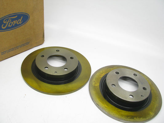 (x2) OEM  Rear Disc Brake Rotors F32Z2C026A  For 93-97 Ford Probe, MX-6, 626