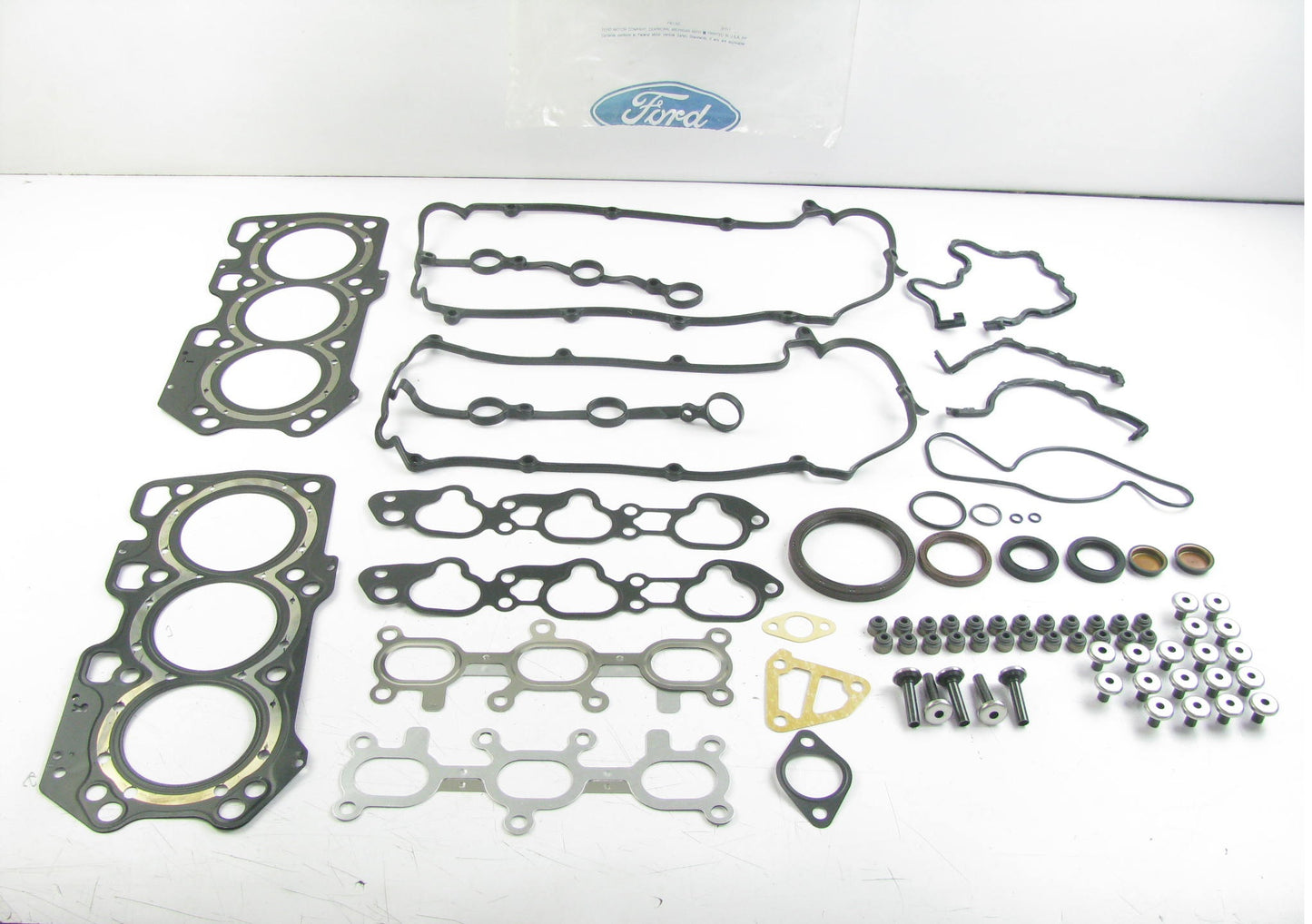 NOS OEM F32Z-6008-A Full Engine Rebuild Gasket Set 1993-1995 Ford Probe 2.5L V6