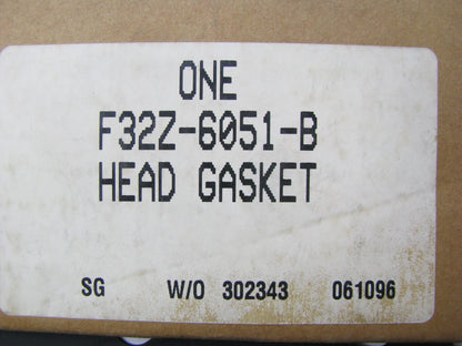 NEW - OEM FORD RIGHT Engine Cylinder Head Gasket 93-97 Probe 2.5L-V6 F32Z-6051-B