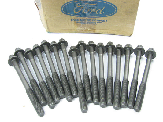 (x16) OEM Ford Cylinder Head Bolts F32Z6065B For 93-97 Probe MX-6 626 2.5L V6