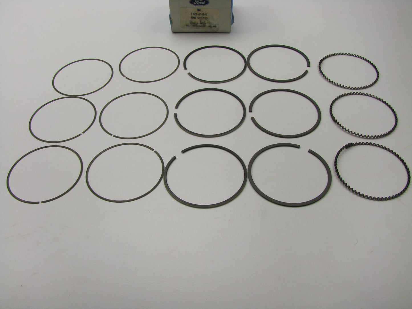 NEW - OEM Ford F32Z-6149-D Piston Rings - Standard 1993-1997 Probe 2.0L-L4