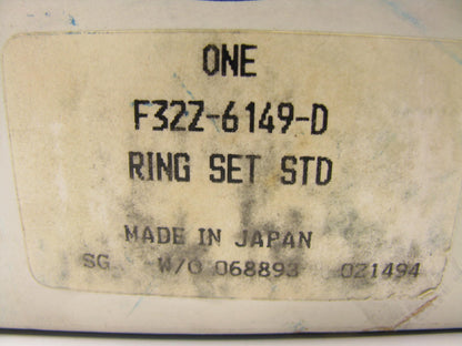 NEW - OEM Ford F32Z-6149-D Piston Rings - Standard 1993-1997 Probe 2.0L-L4