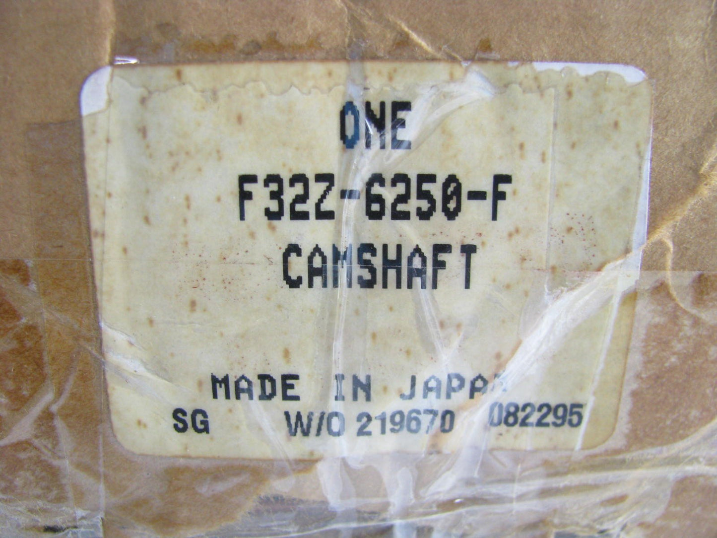 NEW - OEM Ford F32Z-6250-F Left Exhaust Engine Camshaft 1993-1997 Probe 2.5L-V6