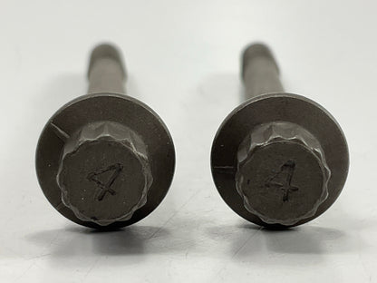 (2) NEW - OEM Ford F32Z-6345-C Rear Outer Main Cap Bolt, 1993-1996 Probe 2.5L-V6