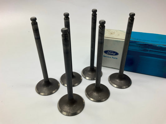 (6) NEW - OEM Ford F32Z-6507-A Engine Intake Valve 1993-2002 Probe Mazda 2.5L
