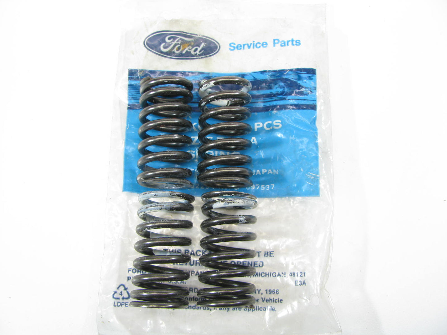 (4) NEW - OEM Ford F32Z-6513-A Exhaust Valve Spring 1993-1997 Probe 2.0L-L4