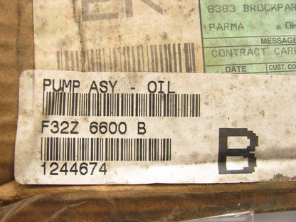 NEW GENUINE OEM Ford F32Z-6600-B Oil Pump - 1993-1997 Ford Probe 2.5L V6