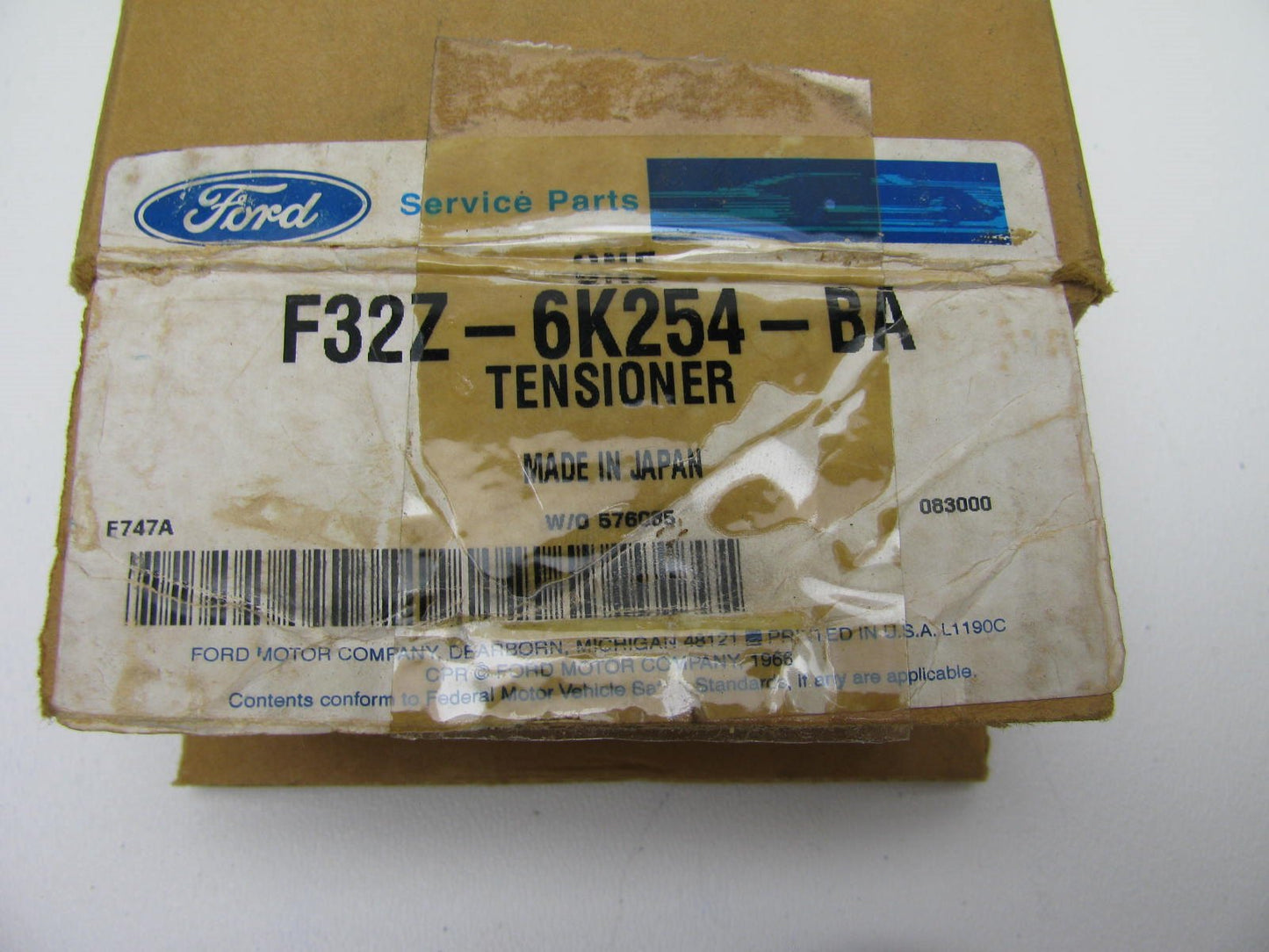 NEW GENUINE OEM Ford F32Z-6K254-BA Timing Belt Tensioner -  2.5L V6 ONLY