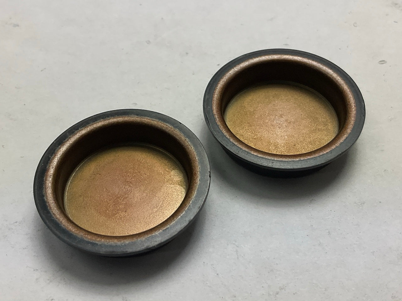 (2) NEW - OEM Ford F32Z-6K272-A Engine Semi-Circular Camshaft Plug