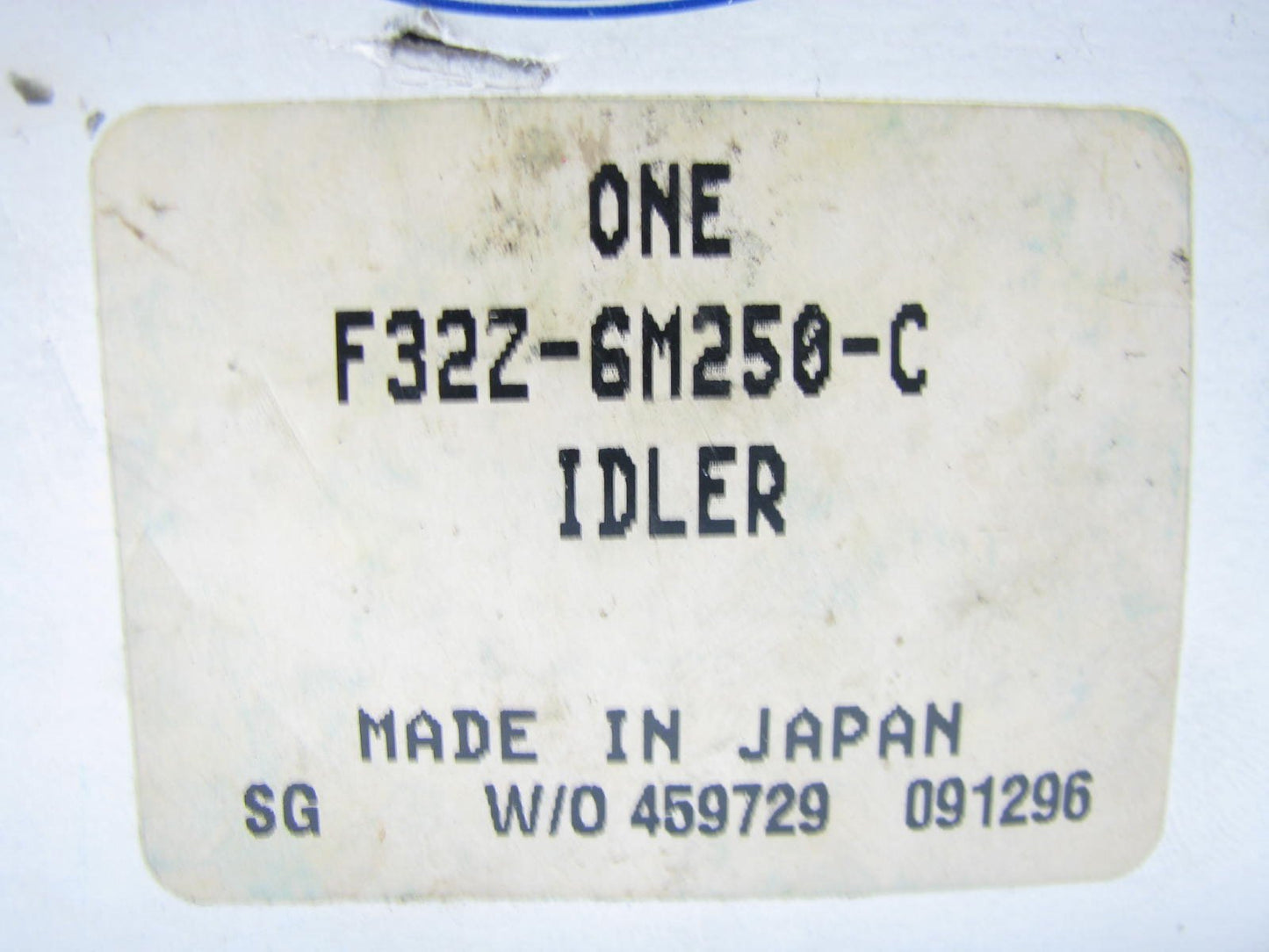 NEW GENUINE Engine Timing Belt Idler Pulley OEM Ford F32Z-6M250-C
