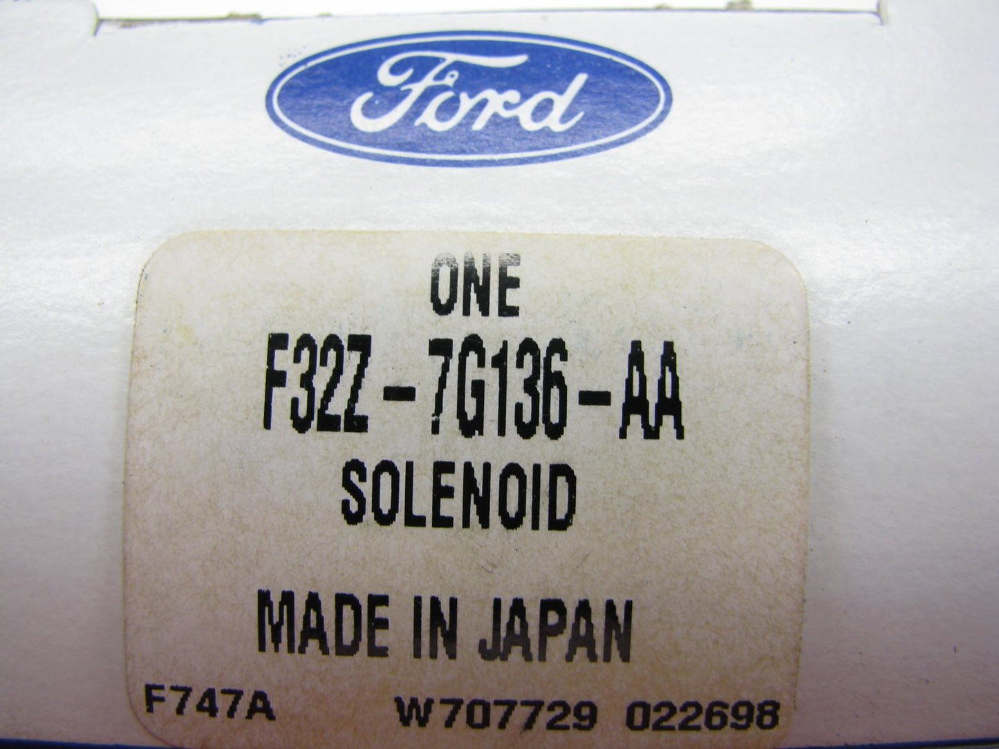 Ford F32Z-7G136-AA 4EAT Transaxle Solenoid - TSB Repair 1993-1995 Probe