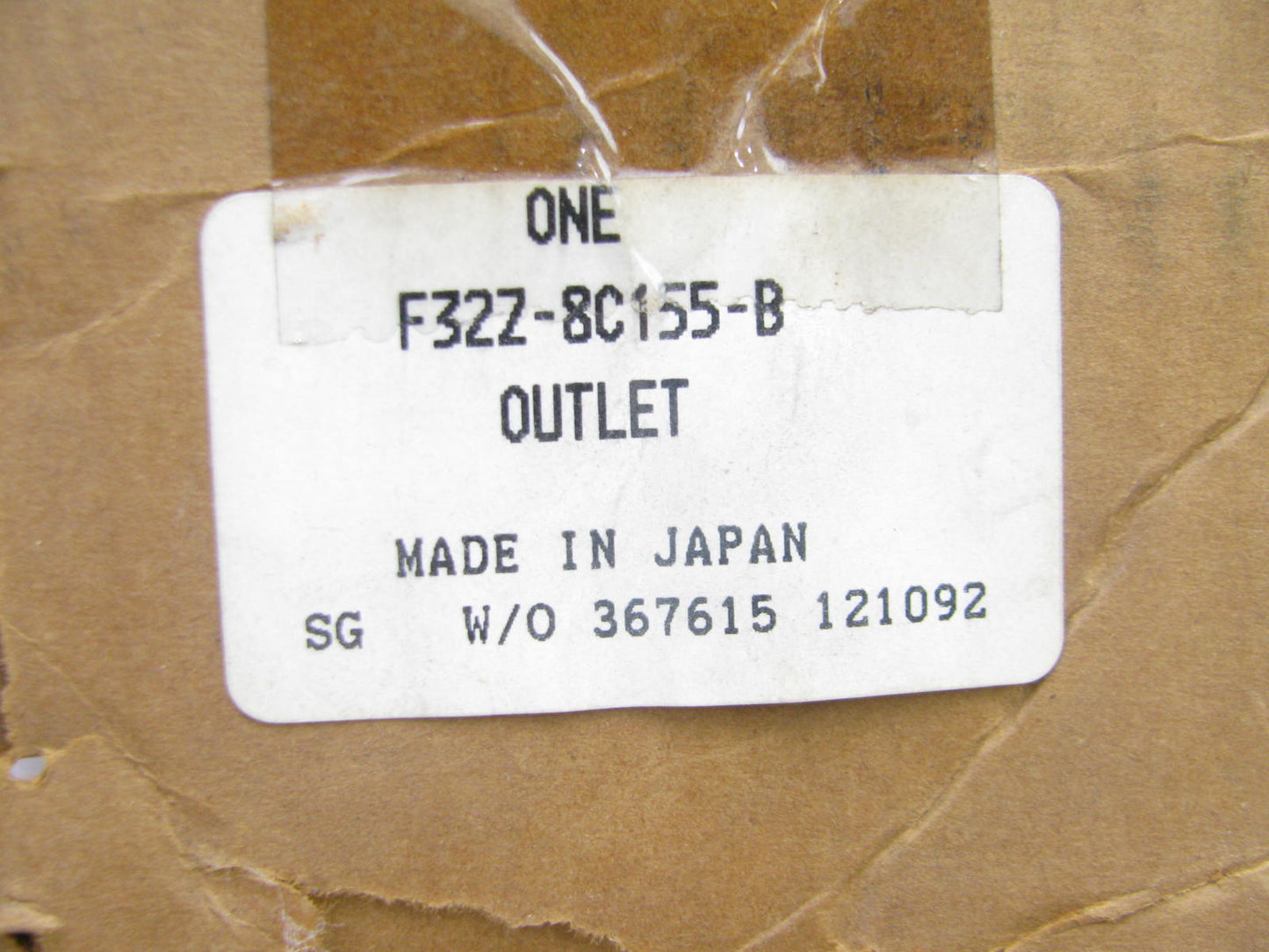 OEM Ford Coolant Housing Crossover F32Z-8C155-B For 93-97 Probe 2.0L