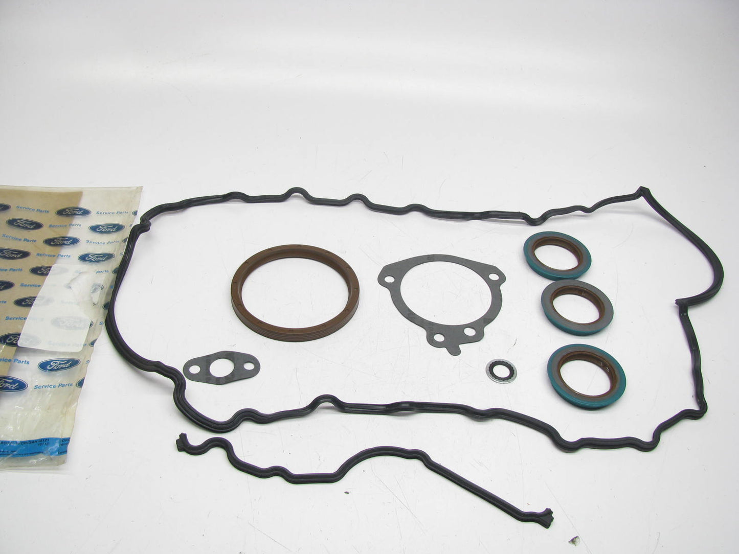 New GENUINE OEM 93-94 Ford LOWER Engine Conversion Gasket Set 2.3L F37Z-6E078-A