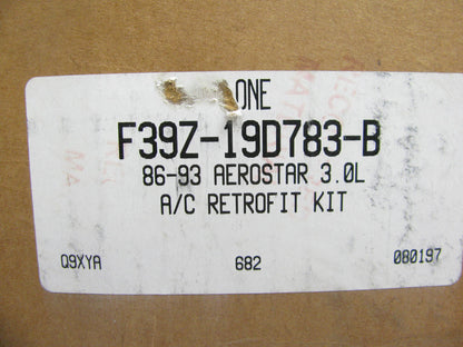 NEW - OEM Ford F39Z-19D783-B A/C Retrofit Kit 1986-1993 Ford Aerostar 3.0L
