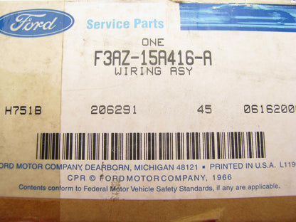 Ford F3AZ-15A416-A Trailer Towing Wiring Harness 93-97 Crown Vic Grand Marquis