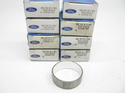 8 PAIRS - NEW F3AZ-6211-A Connecting Rod Bearing STD OEM 92-98 Ford 4.6 V8