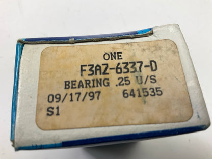 NEW - OEM Ford F3AZ-6337-D Upper Thrust Main Bearings .25mm For 1993 4.6L-V8