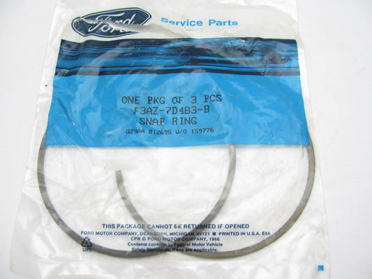 (2) Ford F3AZ-7D483-B Direct Clutch Snap Ring 0.68'' AODE 4R70W 4R75W 4R70E 4R75E