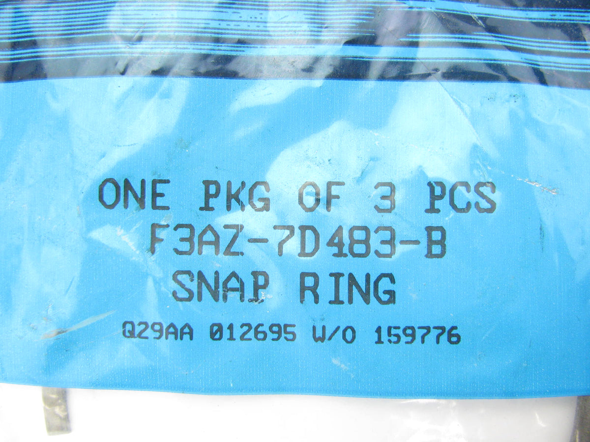 (2) Ford F3AZ-7D483-B Direct Clutch Snap Ring 0.68'' AODE 4R70W 4R75W 4R70E 4R75E