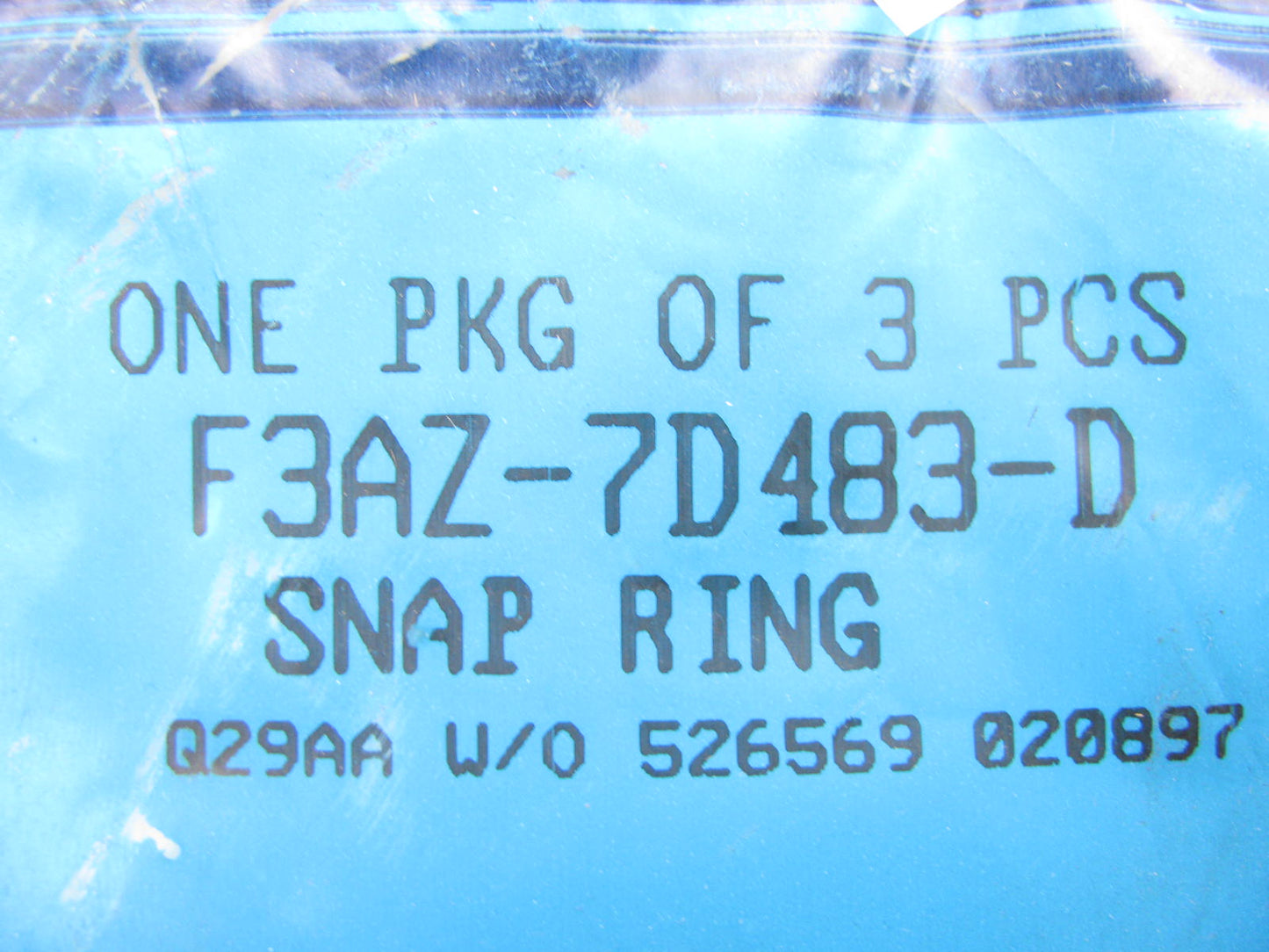 (2) Ford F3AZ-7D483-D Direct Clutch Snap Ring 0.96'' AODE 4R70W 4R75W 4R70E 4R75E