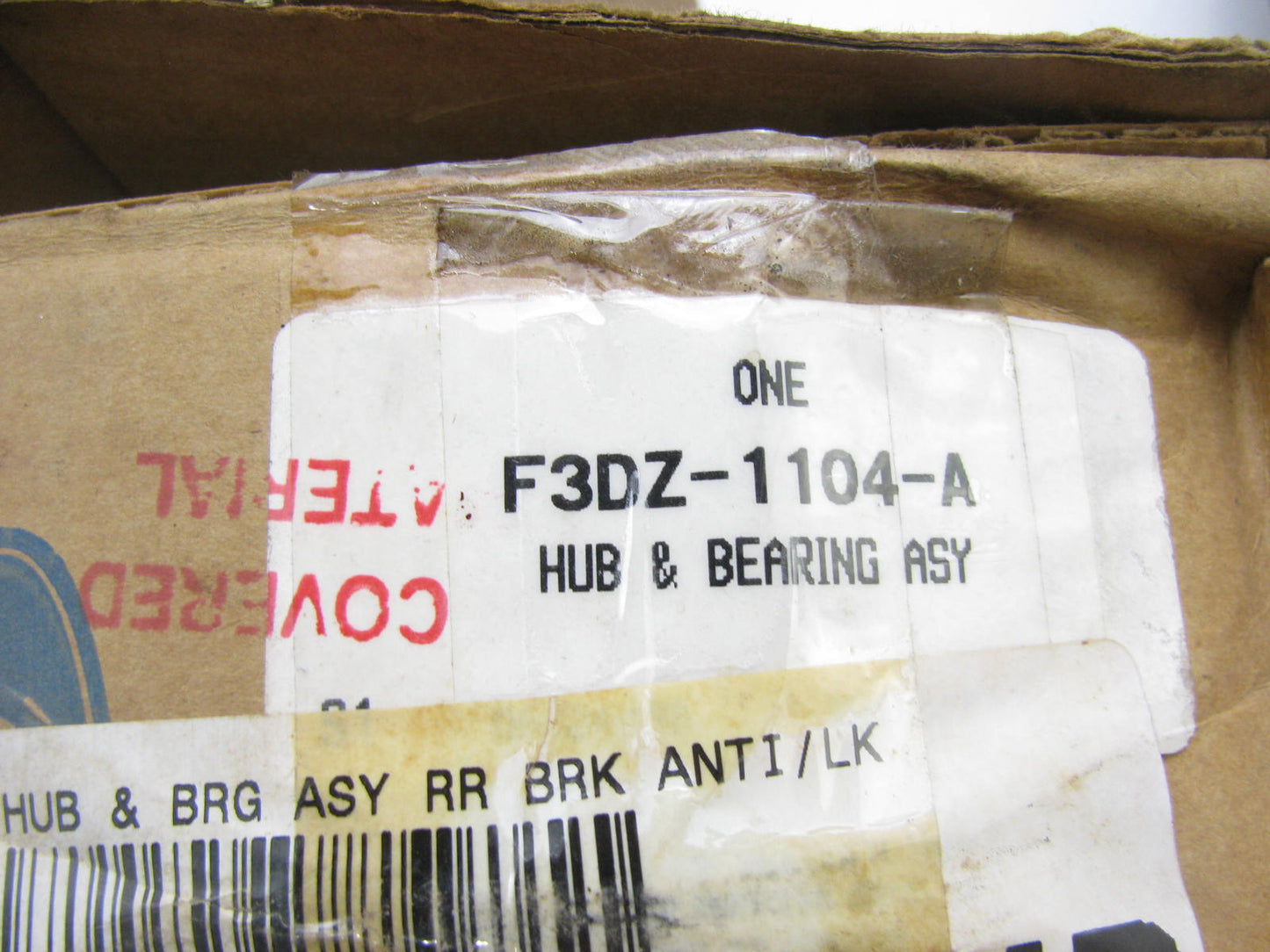 NEW - OEM Ford F3DZ-1104-A Rear Wheel Hub For 1993-2005 Taurus & Sable
