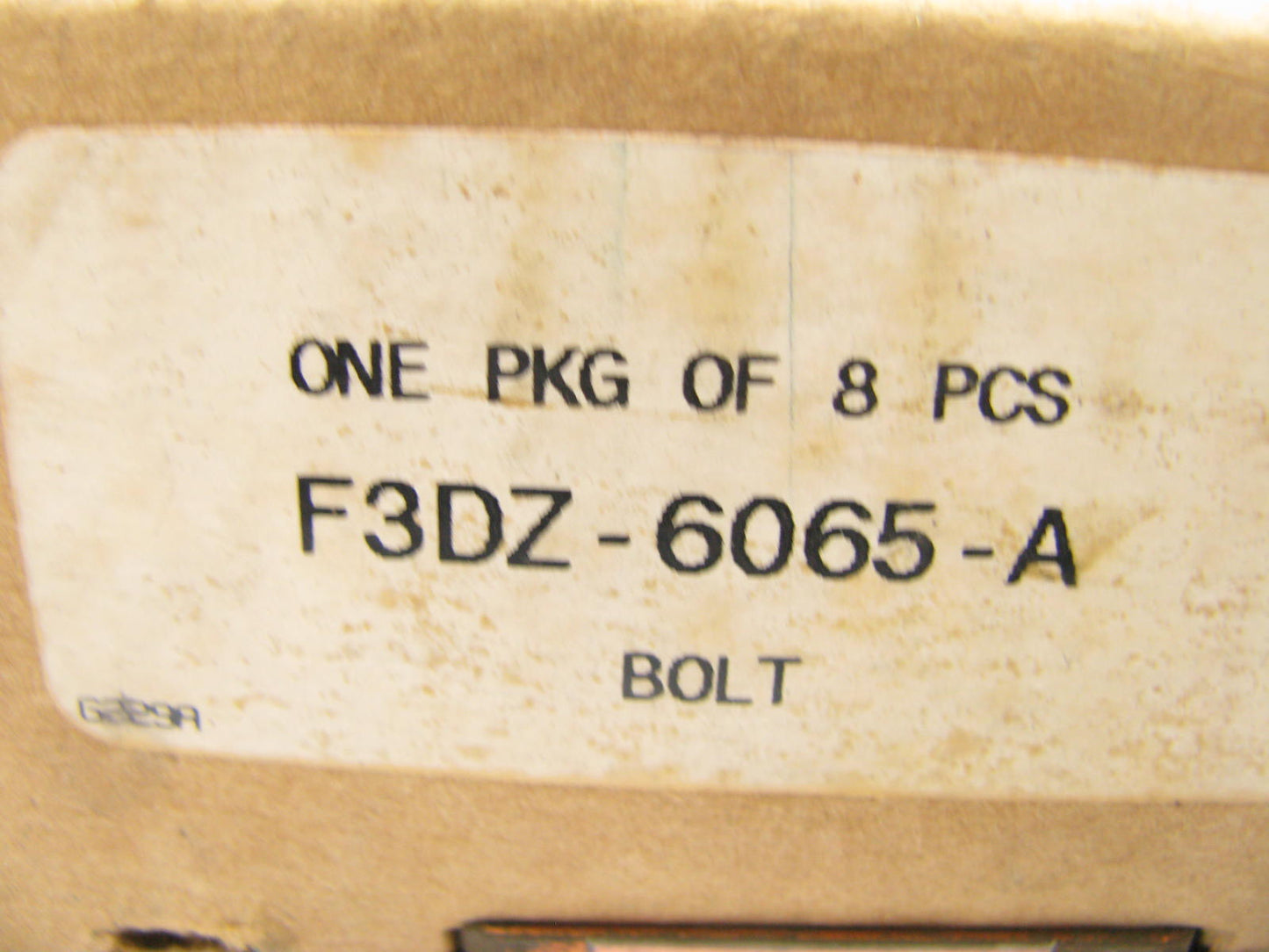 (8) NEW - OEM Ford F3DZ-6065-A Engine Cylinder Head Bolts 1986-1998 2.3L 3.0L