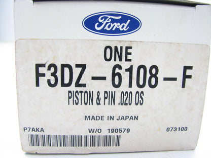 NOS 1993-1995 Ford Taurus 3.2L SHO V6  Left Bank Engine Piston 0.020'' Oversize