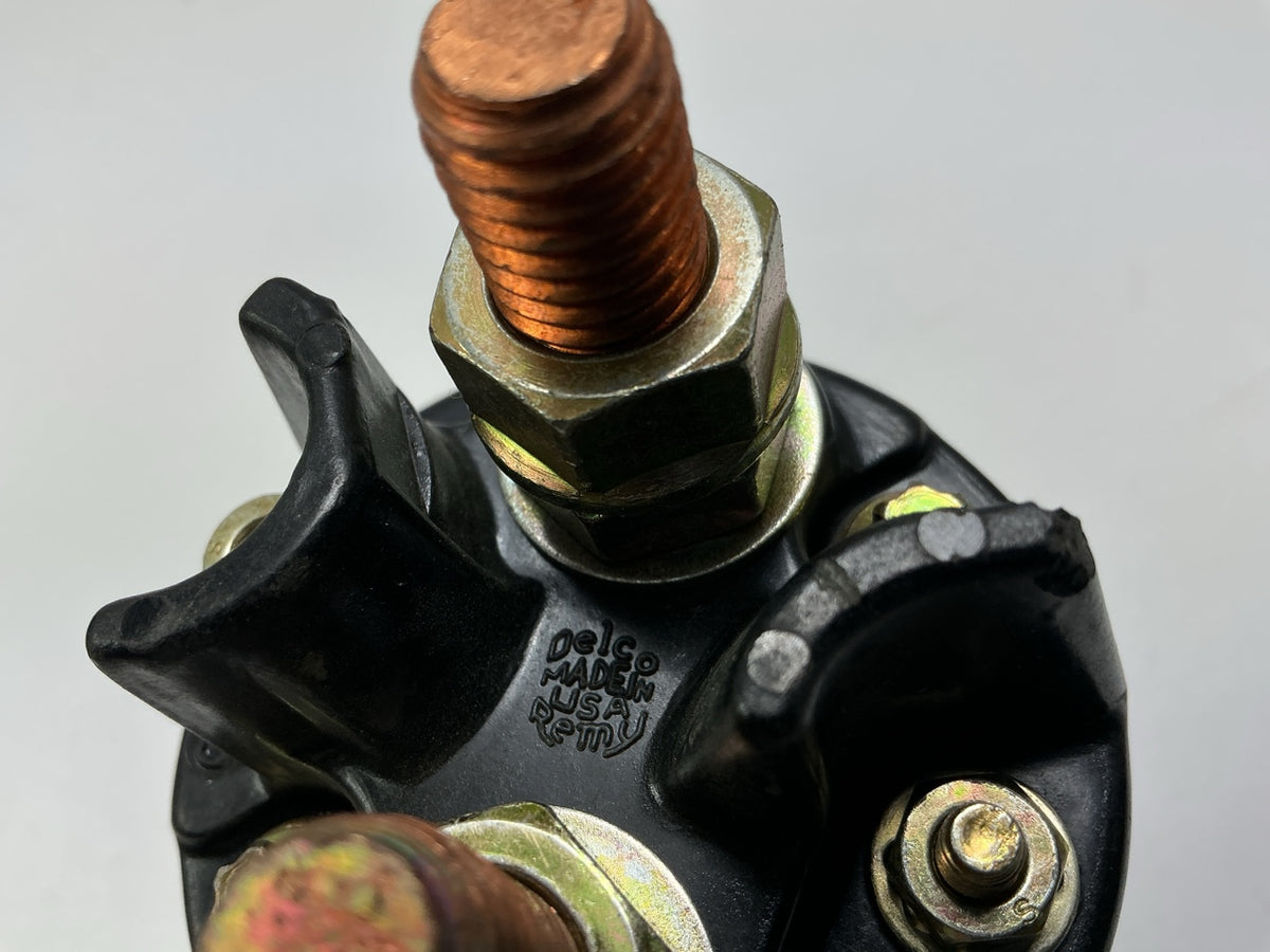 NEW OEM Ford F3HZ-11390-A Starter Solenoid - Delco Remy 12V Positive Engagement
