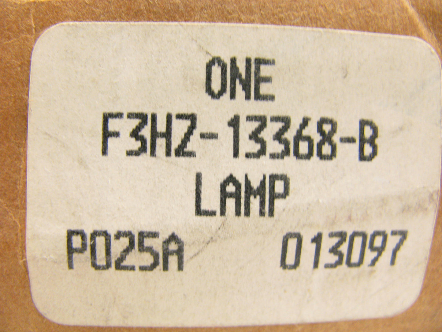 NEW OEM Ford 1993-1997 CF CFT Truck Marker Turn Signal Light, Right Passengers