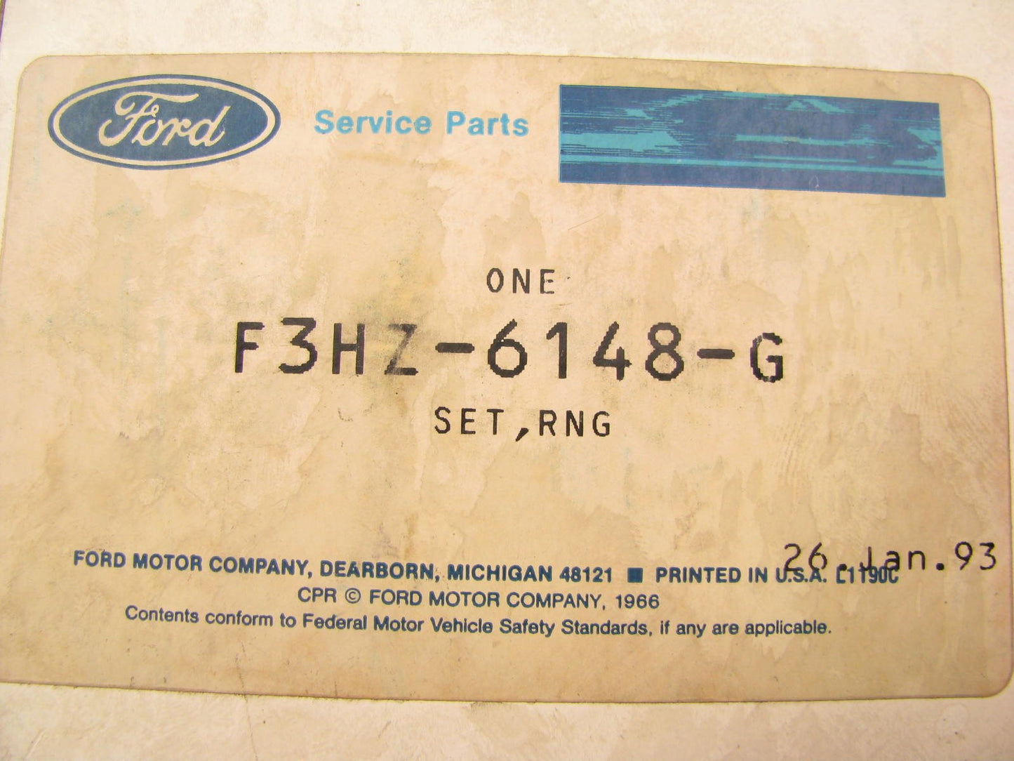 1993-1998 8.3L I6 Cummins Diesel OEM Ford Piston Rings - DOES ONE PISTON