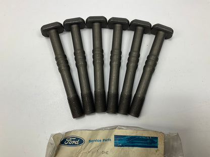 (6) NEW - OEM Ford F3HZ-6214-D Connecting Rod Bolts 1994-1997 FD1460 8.3L Diesel