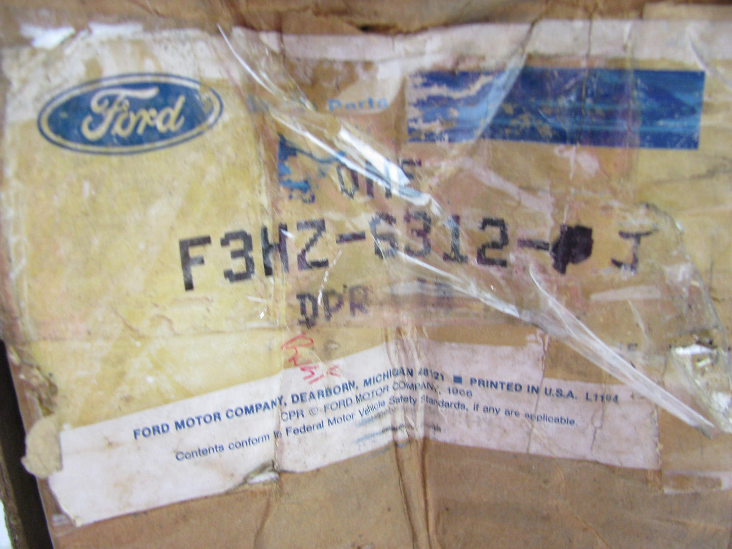 NOS - OEM Ford F3HZ-6312-J Harmonic Balancer 1993-1997 FD1460 8.3L Diesel