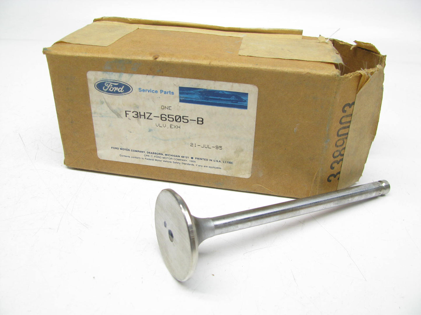 NEW OEM Ford F3HZ-6505-B Exhaust Valve 1993-1994 FD1460 6C CT 6CTA 3802085
